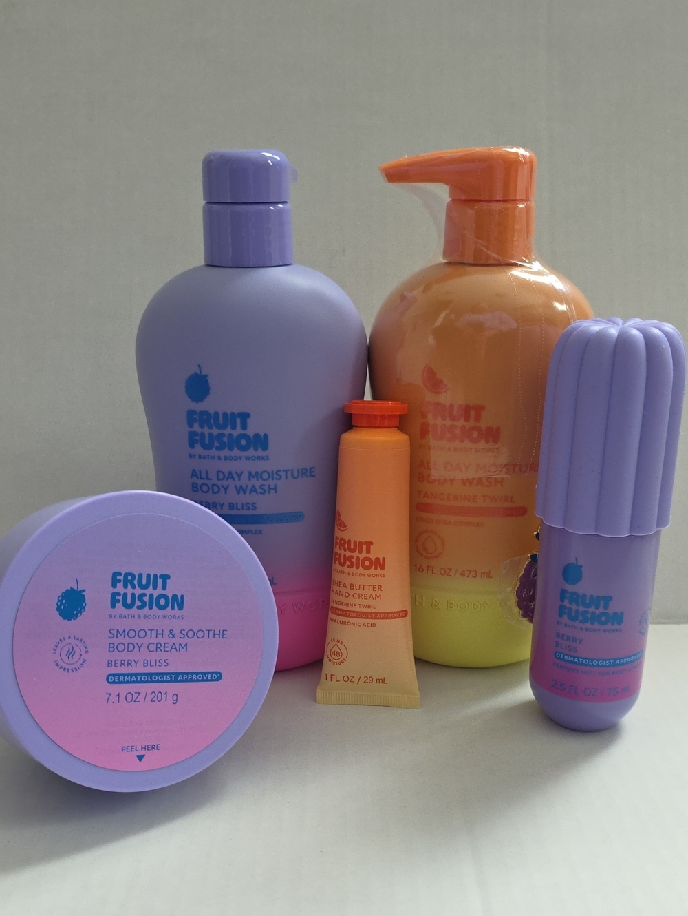 Bath & Body Works Fruit Fusion Body Care Package
